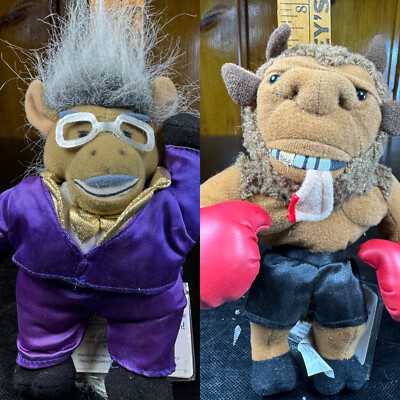 Infamous Meanies Beanies Mike Bison Donkeyng Set Don King Mike Tyson Beanies 