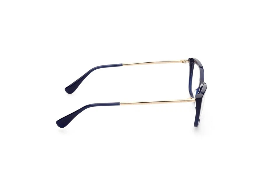 Max Mara MM5026 090 синяя пластиковая оправа для оптических очков кошачий глаз 54-15-140 мм - Изображение 3 из 4