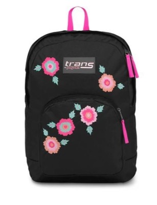 trans jansport backpack floral