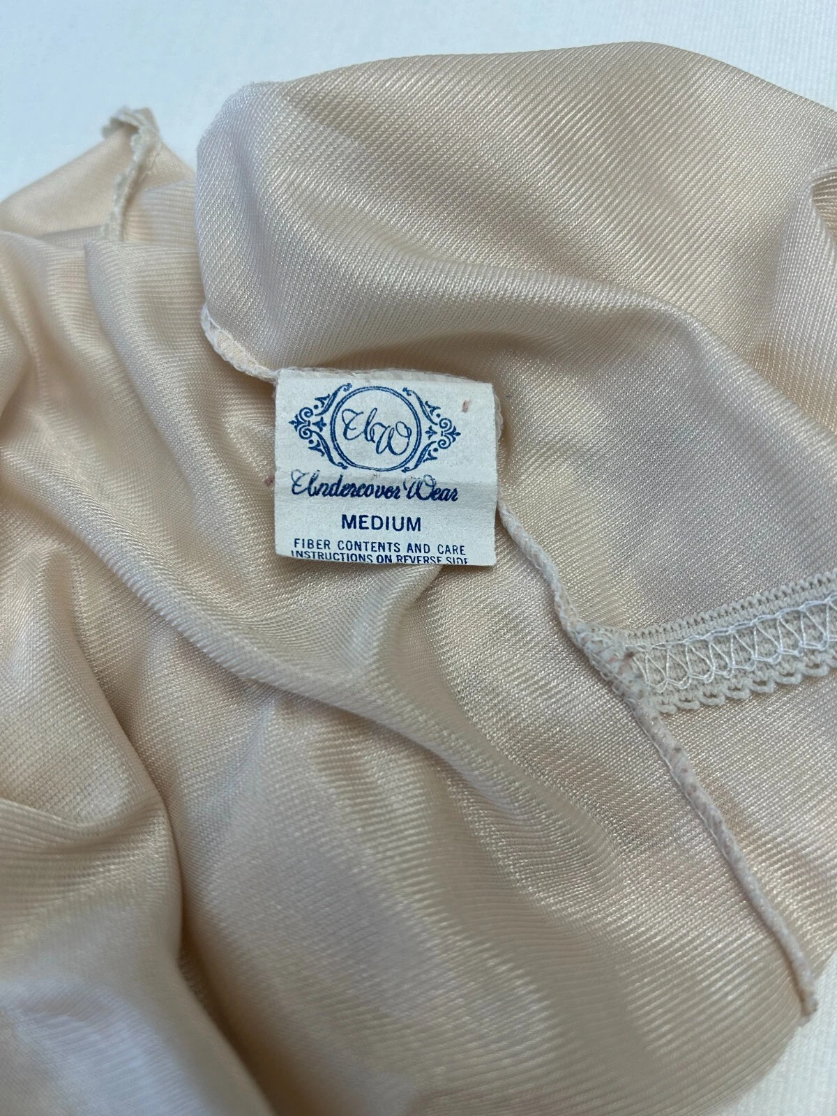 UNDERCOVER Abito da notte vintage sotto copertura Peach taglia media