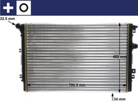 MotorküHler WasserküHler Mahle Cr 2032 000S FüR Seat 711 7N1 Vw 7N2 Tiguan 710