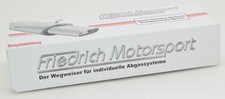 Friedrich Motorsport Gr.A Anlage für Skoda Rapid Spaceback Scoutline NH 1.2l TSI