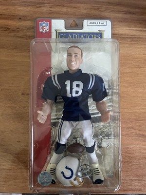 SEALED 2005 NFL GLADIATORS of the GRIDIRON 10  PEYTON MANNING COLTS HOME TEAM