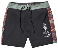 Volcom Star Shields FA Mod 18" Men's Boardshorts - Stealth - New