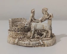Rome Colosseum Souvenir w Lupa Capitolina3.5x2.5 (B1)