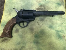 Vintage Topper Johnny Eagle Red River Toy Revolver Works But Has Flaw *read