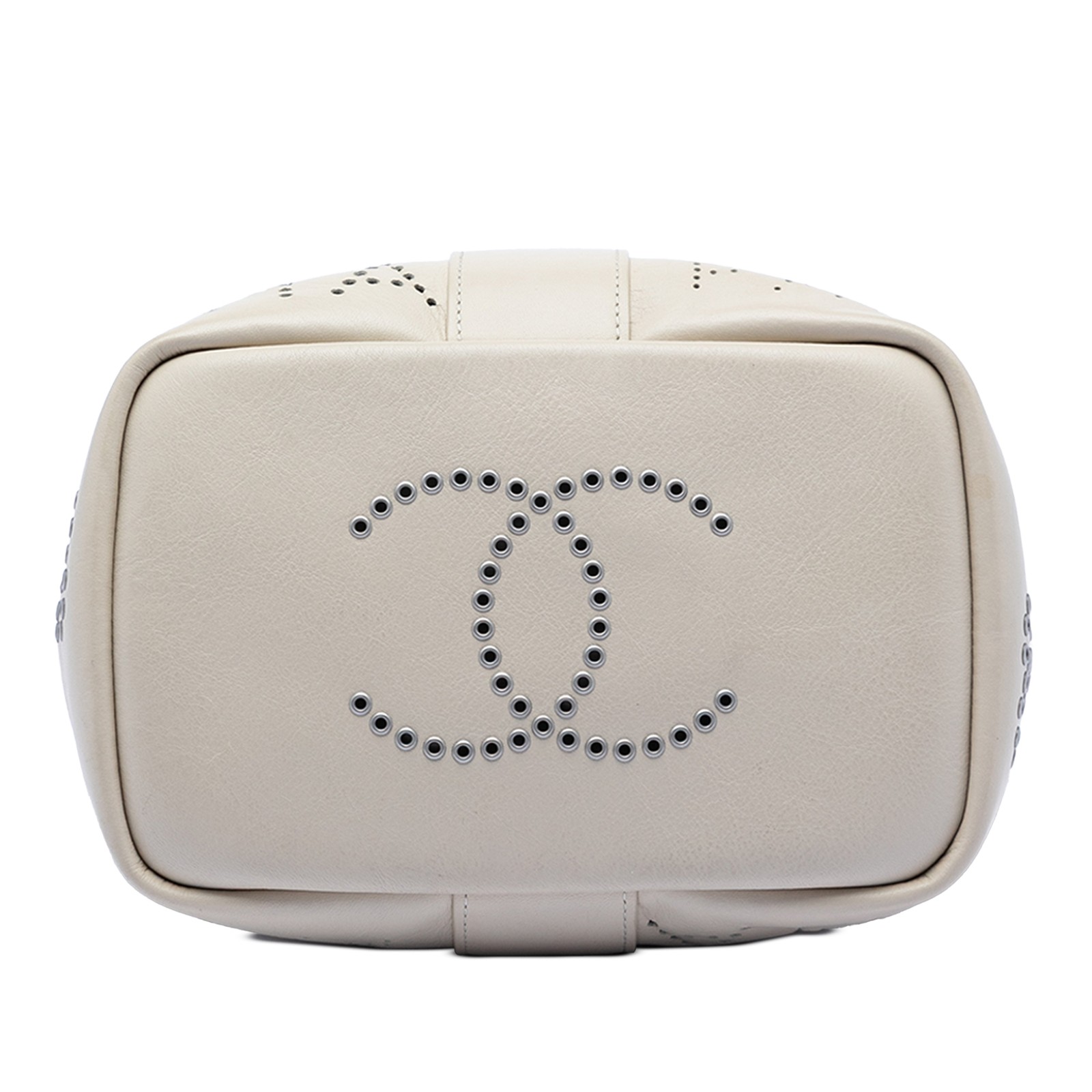 Authenticated Chanel Small Perforated Calfskin Lo… - image 3