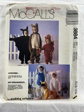 Vintage 1980s McCall s 3884 Toddler Halloween Costume Pattern Medium UnCut