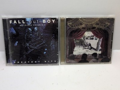 Fall Out Boy 2 CD Lot From Under The Cork Tree Greatest Hits Emo Pop Punk