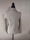 Women's Joseph Ribkoff Three Button 2 Pocket Jacket Blazer Beige Size 8 — photo 3