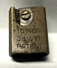 alter Spitzer Beistiftspitzer Messing Tutior Juwel Patent Faber ? Koh-I-Noor ?