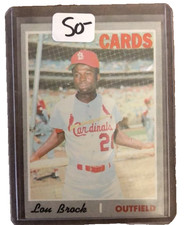 Lou Brock Cards, Rookie Card and Autographed Memorabilia Guide 16