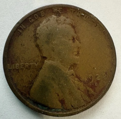 1922-D Lincoln Penny "Wheat"