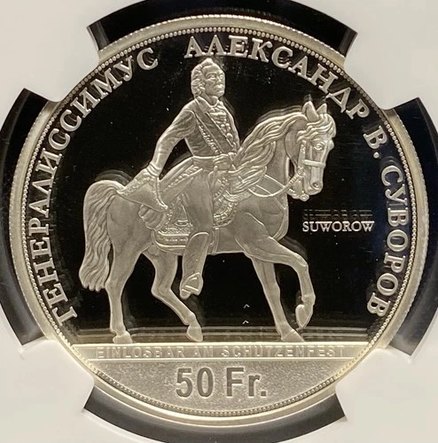 Switzerland 2022 NGC PF69 Swiss Uri Shooting Festival Hab-116a 1 Oz SILVER Coin