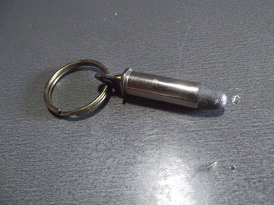 Old Unique Key Chain Metal 1.5''in 38 Special