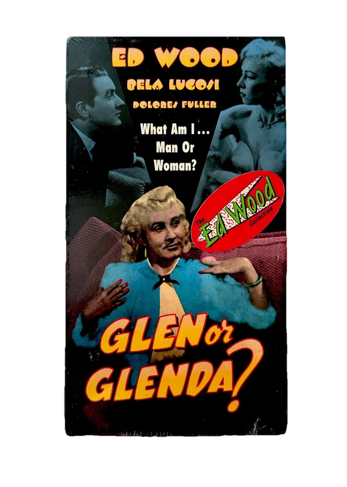 Still Sealed Glen or Glenda? (VHS) NM Bela Lugosi Ed Wood Cult Classic Foto 2 de 4