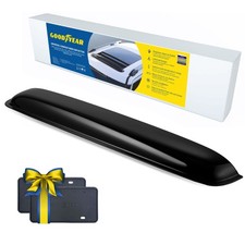 Goodyear Shatterproof Sunroof Wind Deflector 42.5 Tinted Sun And Moonroof Visor