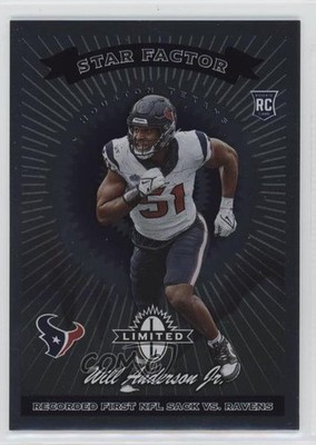 2023 Panini Limited 1997 Limited Exposure Will Anderson Jr #60 0ud4