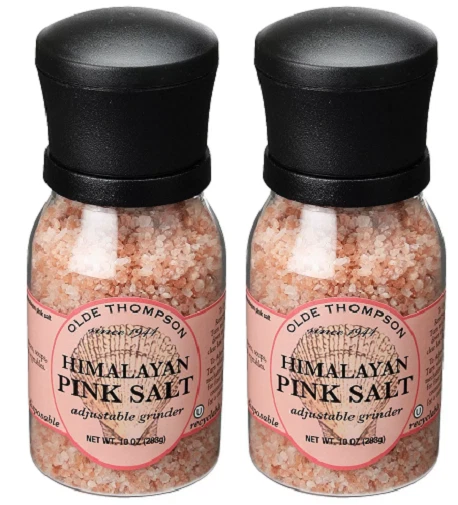 Olde Thompson Grinder Himalayan Pink Salt 2 Pack