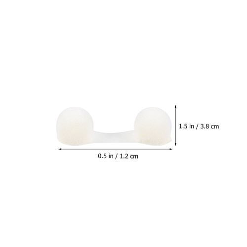 100 pcs Sponge Nose Filter Plugs Spray Disposable Invisible Breathable Nasal - Picture 4 of 12