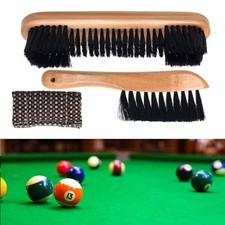 Pool Table Brush Set Pool Table Cleaner Convenient Wood Handle Billiards Pool