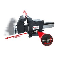 "Ks Tools 914.0008 Parallel-Schraubstock, 8\""