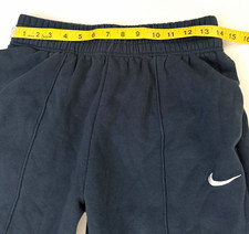 Nike Jogger Sweatpants Navy Youth Size, Small Swoosh Logo, elastic waistband