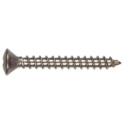 HILLMAN #8 3/4 In. Phillips Oval-Head Sheet Metal Screws (25-Pack)