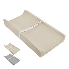 Baby Changing Pad, Waterproof  Wipeable Vegan Leather Diaper Changing Mat 31...