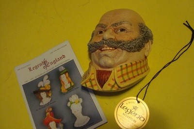 Legends MINE HOST Made England F Wright Bossons Chalkware RARE