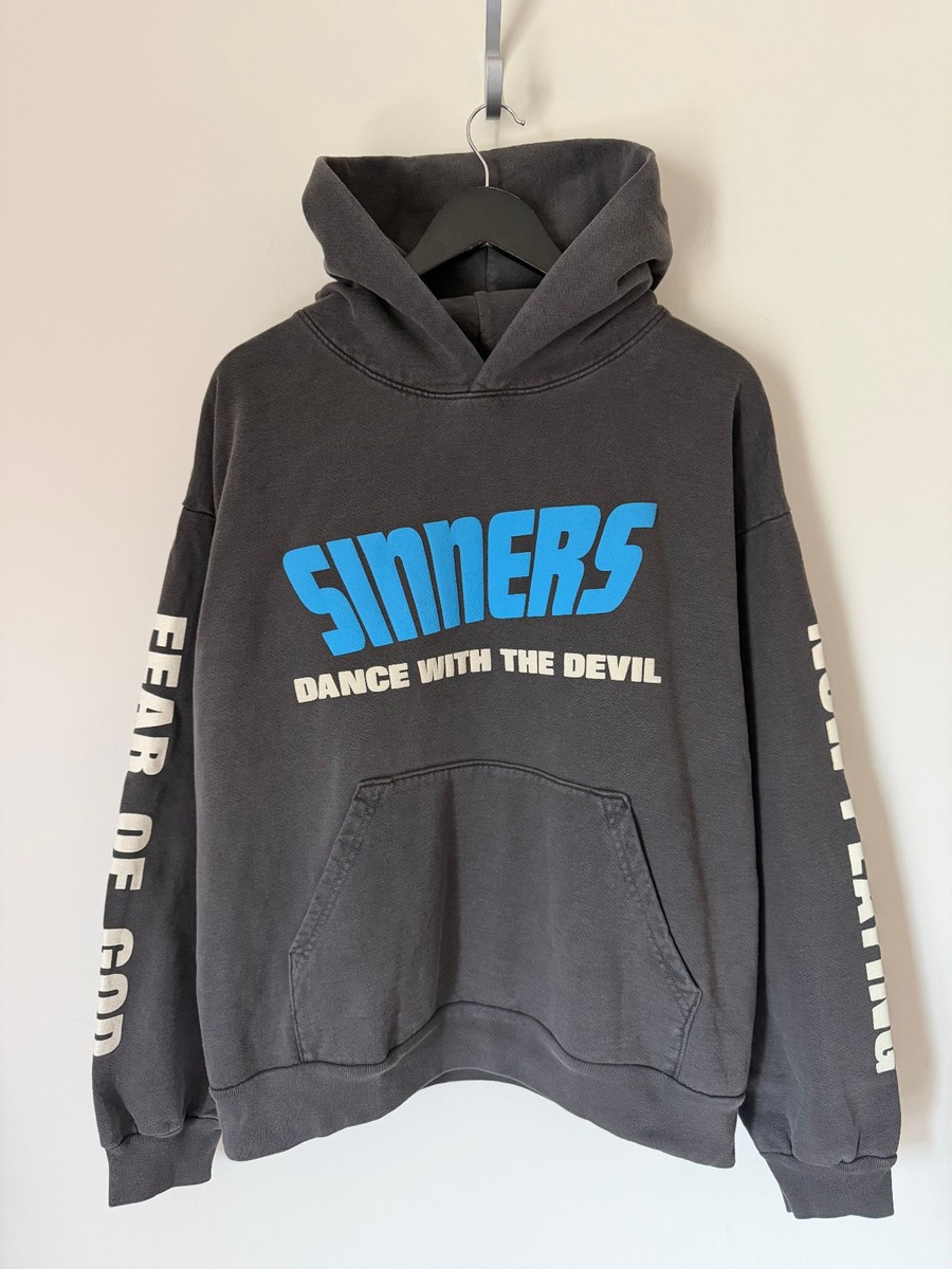 Fear of God Sinners Hoodie - Size Medium - Black - NEW - Made in
