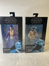Star Wars The Black Series Exclusive Obi-Wan Kenobi and Yoda Force Ghost  Spirit