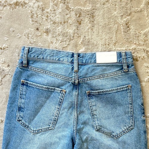 Rails The Atwater Slouchy Straight Leg Crop Light Denim Cotton Jeans - Size 25 - Picture 14 of 14