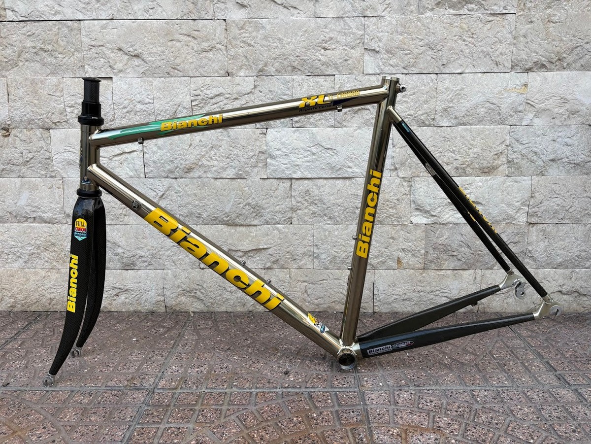 Bianchi XL Ti-CARBON REPARTO CORSE roadbike frameset titanium