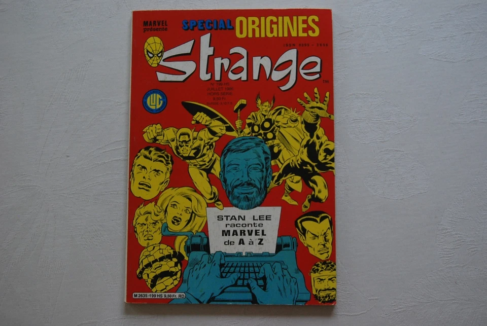 STRANGE SPECIAL ORIGINES 199 Lug 1986 NEUF - Photo 2/4