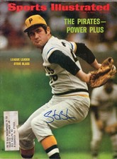 Steve Blass autographed Sports Illustrated Magazine (Pittsburgh Pirates) July 19