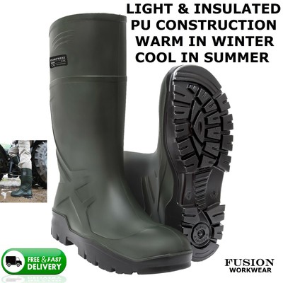 dunlop thermal wellingtons