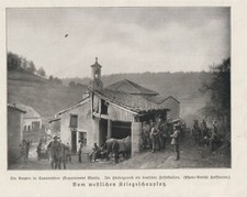 Bayerische Soldaten in Savonni&egrave;res-devant-Bar Meuse ORIGINAL Bilddokument  1914