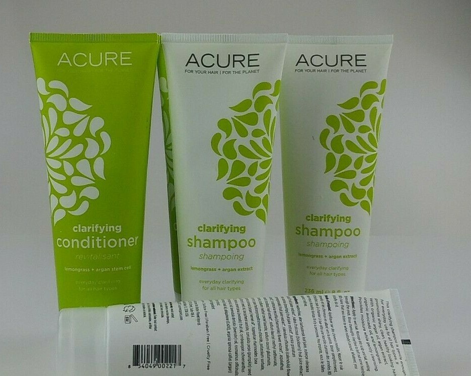 Acure Clarifying Shampoo Lemongrass 8 Fluid Ounce For Sale Online