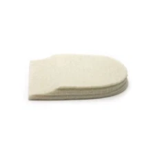 Dr. Jills New Felt Heel Cushion Pad 1/2" with adhesive For Pain Relief