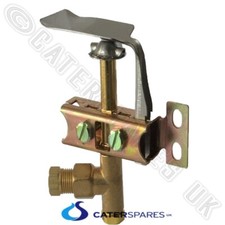 UNIVERSAL GAS PILOT ASSEMBLY & SHIELD WING COVER  6MM NATURAL OR LPG GAS 3 WAY