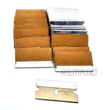 100pc Razor Blades Single Edge Extra Sharp Heat Treated Safety Knife Shaving