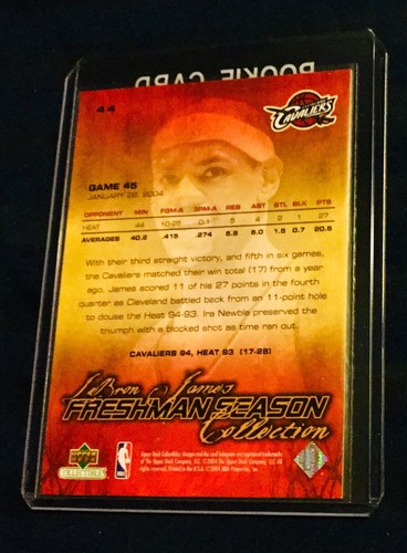 Lebron James Rookie 2003 Upper Deck Gold #44 Basketball 03-04 Card Lakers SP RC - Picture 4 of 4