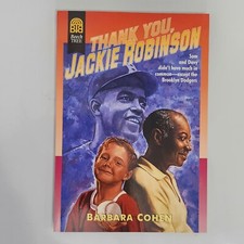 Barbara Cohen Thank You, Jackie Robinson Book