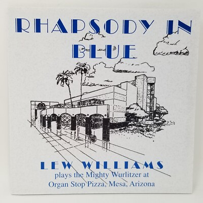 Lew Williams Rhapsody In Blue CD & Case NM + Free Outer Sleeve