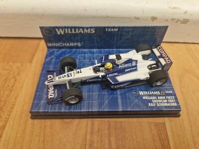 MINICHAMPS 1/43 WILLIAMS BMW FW22 RALF SCHUMACHER SHOWCAR 2001