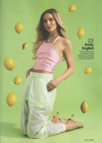 UK Women's Health Magazine: Emily English, Fearne Cotton, Fitness, April 2025 - Picture 3 of 3