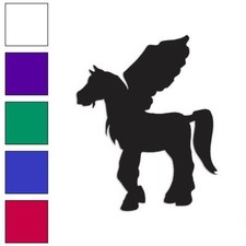 Pegasus Winged Horse, Vinyl Decal Sticker, Multiple Colors Sizes 514