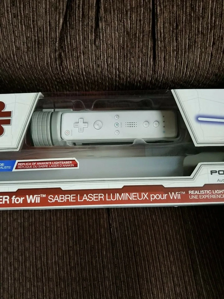 Star Wars Light-up Anakin's Blue Lightsaber for Wii New  - Image 2 of 4