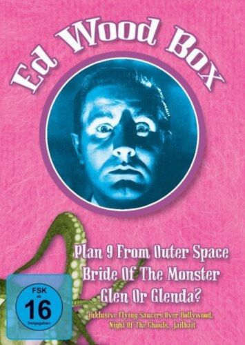 Ed Wood Box (Plan 9 from outer Space, Glenn or Glenda?, Bride  (DVD) (UK IMPORT) - Picture 1 of 4